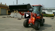 HQ908 Small loader with Rotary cultivator