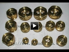 oil level sight glass