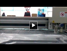 Sponge foam rubber cutting plotter cutting machine