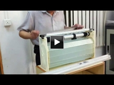 Glass Roller Shutter