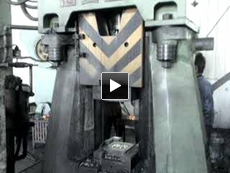 forging hammer to produce ring