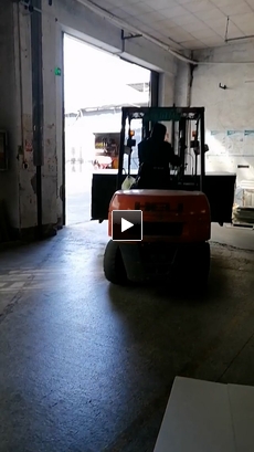 Loding the container