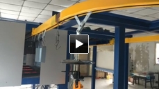 Electrostatic powder coating system