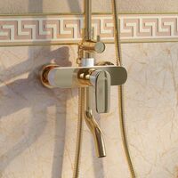Unlacquered brass faucet
