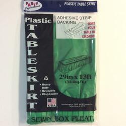 Table Skirt Green 29Inx13Ft