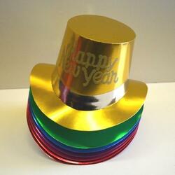Top Hat W/ Happy New Year