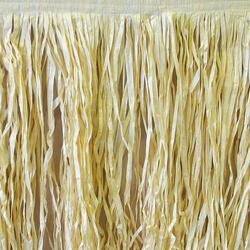 Natural Raffia Table Skirt- 9 Feet Long