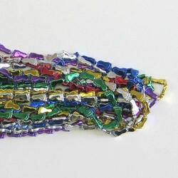 Footprint Bead- 6 Asst Colors 33In