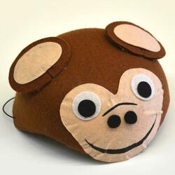 Monkey Cap W/Elastic String