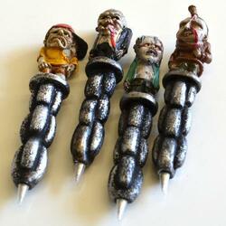 Zombie Pen- 4 Assorted Styles- Poly