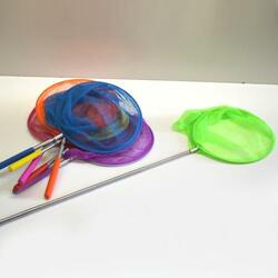 Telescopic Insect and Fish Net- Assorted Colors- 15 Piece Display Box