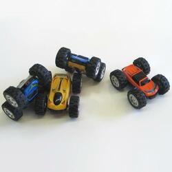 Die Cast Friction Flip Car- Asst