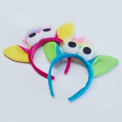 Rainbow Monster Headband- Assorted Colors