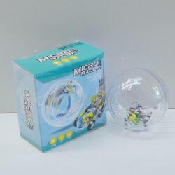 Micro Racer w/Lights, Display Globe, Rechargable Battery and USB Plug