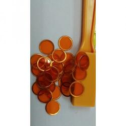 Orange Magnetic Bingo Kit- 1 Wand and 100 Chips