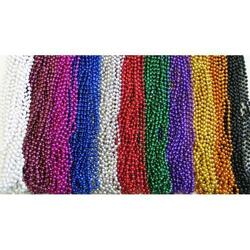 Round 7mm Hot Pink Bead 33In