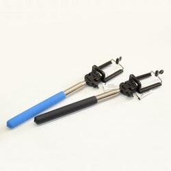 Selfie Stick- Black Handle- Universal Size- Each in a Poly Bag