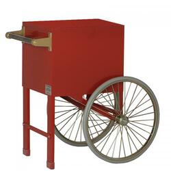 Cart-Two Wheel-Red Plain