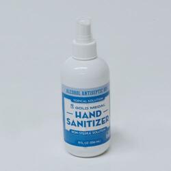 Gold Medal Hand Sanitizer- Six 8oz Spray Bottles Per Carton