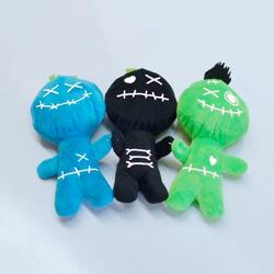 Voodoo Man- 12 Inch- Black, Blue and Green Assorted