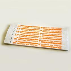 Wristband- Drink Age Verify /100 Ct