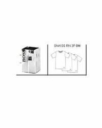 Hugo Boss 100% cotton three pack t-shirt 24pcs.