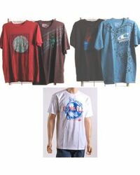 Oneill men's short sleeve logo tees asst. 48pcs.