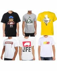 Trukfit Wholesale mens short sleeve screen tees assortment 24pcs.