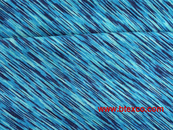 Space dyed fabrics