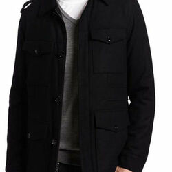 Men's Melton Four-Pocket Coat 2110005