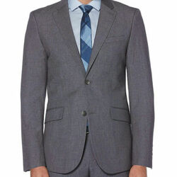 Slim Fit Tonal Plaid Suit Jacke  2110022