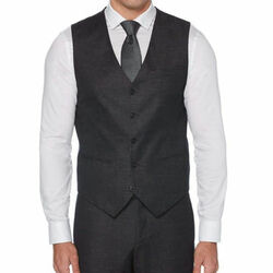 Stretch Textured Vest  2150007