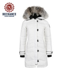 Bechance Canada Style Padded Down Jacket Winter Parka for Women