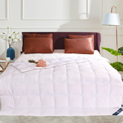 Peter Khanun 100% White Down Quilt Lightweight Comforter Summer Duvet Insert Cooling Blanket 022