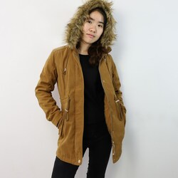 LADIES FASHION PADDING/FAKE DOWN JACKET