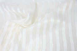 silk lurex stripe satin