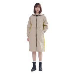 Ladies Casual Rain Coat Outdoor Spring Jacket for Women