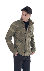 Men?s Spring Field Military M65 Jacket Camouflage Uniform Windbreaker for Men