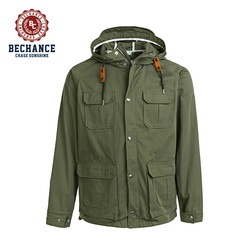 BCJ3002 Men Latest Fashion Short Waterproof Jacket Classic Spring /Autumn Jacket