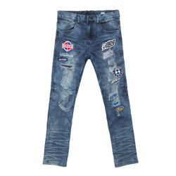 Patch Applique Destroyed Jeans