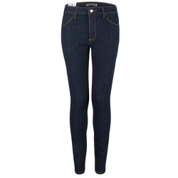Dark Blue Ladys Skinny Jeans