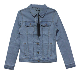 light blue lady jacket