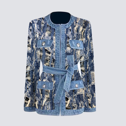 Women Fashion Denim Jacket