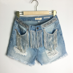Rhinestone Bling front Shorts