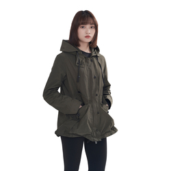 fall jacket for women army green fashion coat
