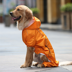 Pets Breathable Hood Raincoat