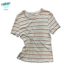 ladies stripe  Y/D t shirt