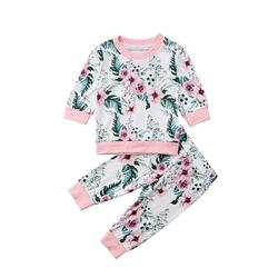Baby floral clothing set