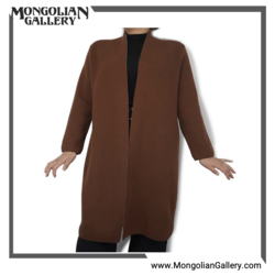 Two Sided, Long Cashmere Coat