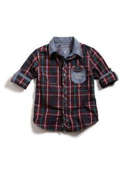 kid's check shirt